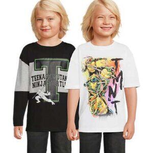 Boys' Teenage Mutant Ninja Turtles 2-Pack T-Shirts, X-Large - NWT